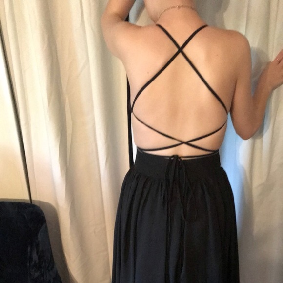 black prom/formal dress - Picture 2 of 4